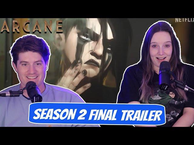 ALL OUT WAR! | Arcane Season 2 Final Trailer Married Reaction