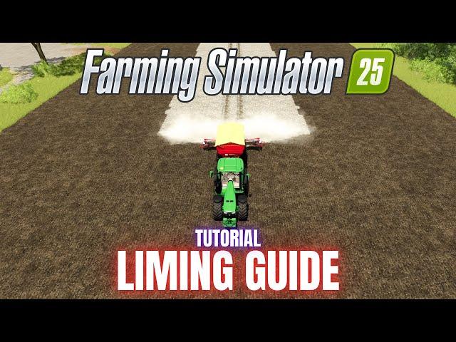 HOW TO LIME - TUTORIAL - Farming Simulator 25