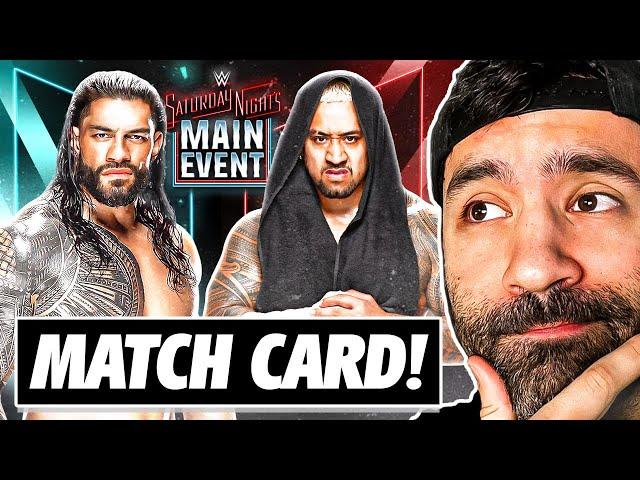 PREDICTING THE WWE SATURDAY NIGHT’S MAIN EVENT MATCH CARD