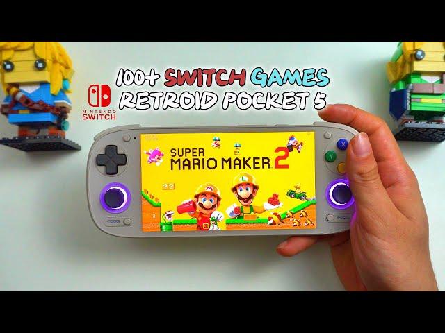 We tested 100 Switch games on the RETROID POCKET 5 | PART 1