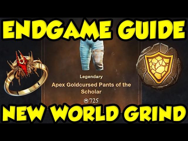 BEST ENDGAME NEW WORLD TIPS! New World Aeternum Endgame Guide