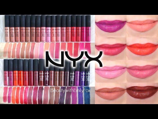 NYX Soft Matte Lip Cream + Lip Swatches || ALL SHADES