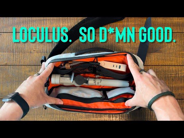 Wow! Epic EDC Sling Bag - Kargo Loculus Walkthrough - Now in White XPAC and More Colorways!!!!