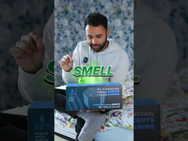 You can now SMELL video games!?