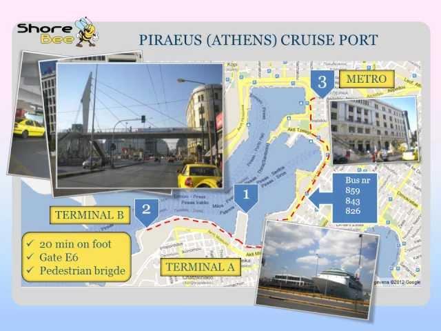 The Piraeus (Athens) cruise port