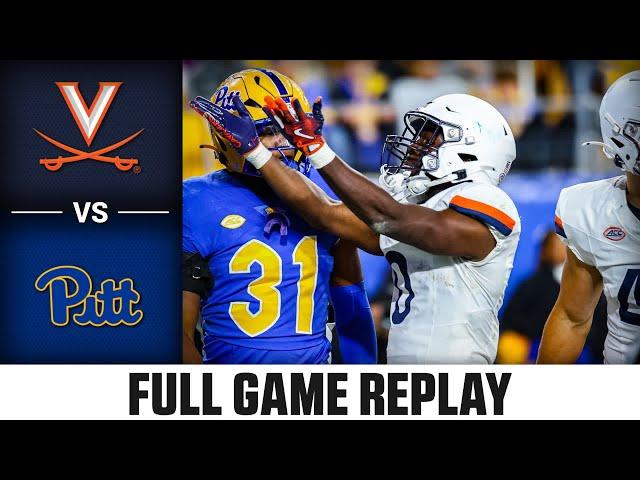 Virginia vs. Pitt Full Game Replay | 2024 ACC Football