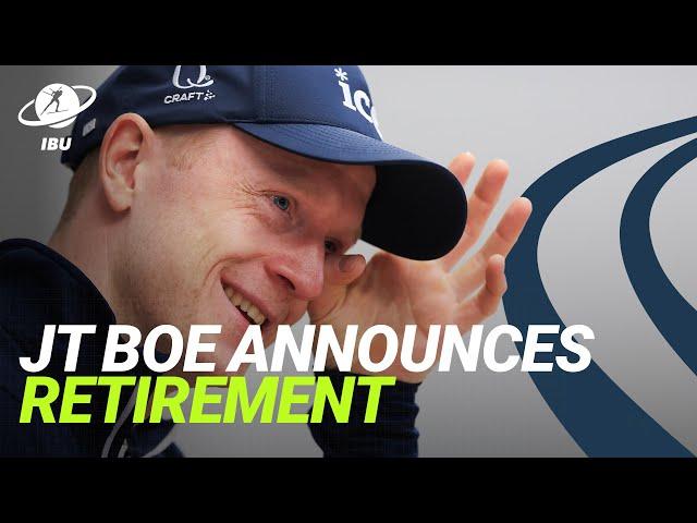 Johannes Thingnes Boe Announces Retirement