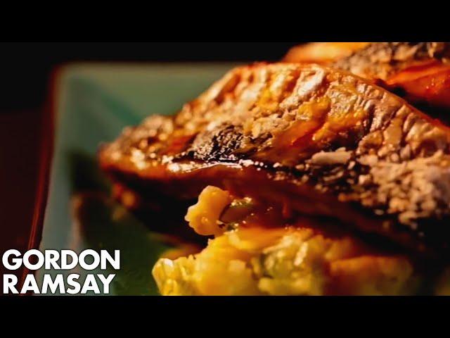 Roasted Mackerel with Garlic and Paprika | Gordon Ramsay