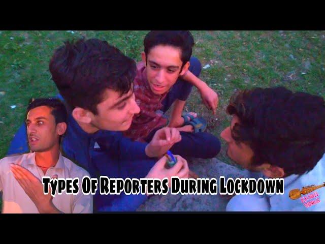 Pashto Urdu Mix Funny Video | types of reporters during Lockdown | Covid-19 | Khyali Vines