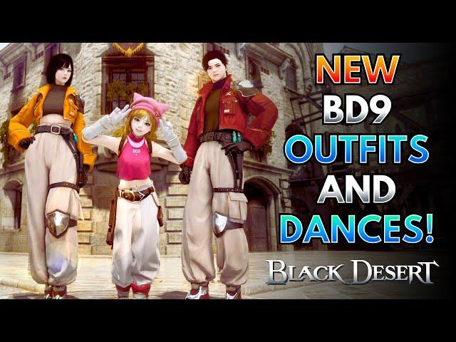 NEW BD9 Outfit and Dances ADDED to Pearl Shop in Black Desert Online