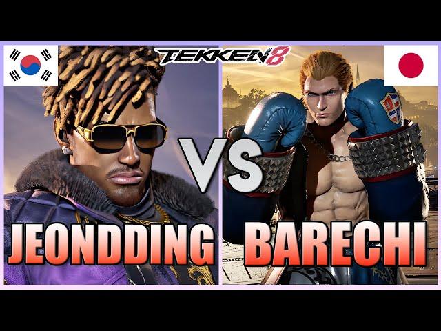 Tekken 8  ▰  Barechi (Steve) Vs Jeondding (#7 Ranked Eddy) ▰ High Level Gameplay!
