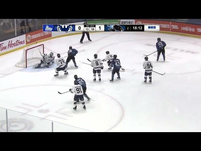 Zachary Morin's 1st QMJHL game highlights!