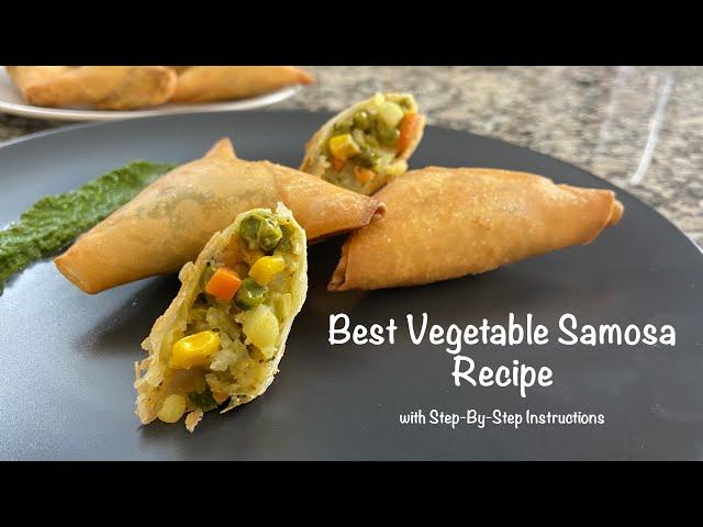 Best Vegetable Samosa Recipe | Veg Samosa | Tasty Samosa Recipe | Samosa | Learn Samosa Step-By-Step