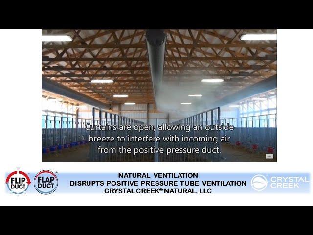 Natural Ventilation Disrupts Positive Pressure Ventilation