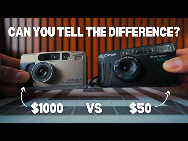 Worth it? - $50 vs $1000 Point and Shoot Film Camera