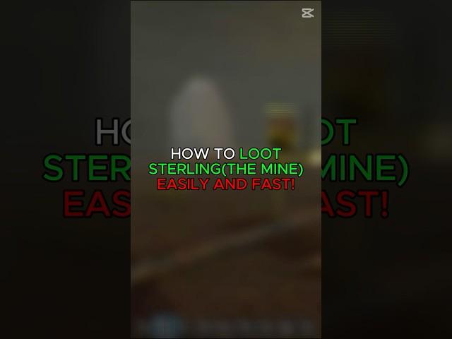 HOW TO LOOT AND BEAT THE MINE (STERLING) EASILY AND FAST IN DEAD RAILS!