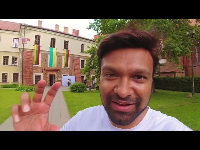 Exploring Vilnius | Akshat Discovers Lithuania | Europe Travel Vlog Series | Indian Vlogger in EU