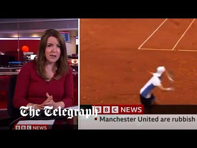 BBC apologises for 'Manchester United are rubbish' gaffe on news ticker