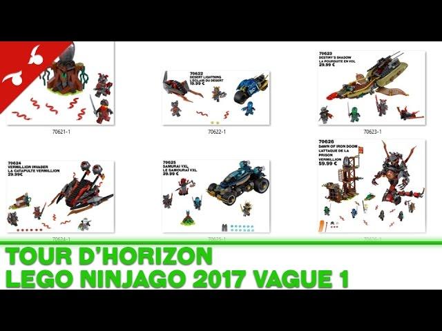 [TOUR D'HORIZON] LEGO Ninjago 2017 Vague 1 [Français]