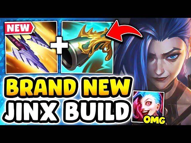 THIS BRAND NEW JINX BUILD IS GOING TO BREAK HER FOREVER! (NEW ARCANE JINX SKIN)