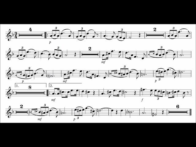 Flute Play-Along - Schubert Serenade - Ständchen - Sheet music