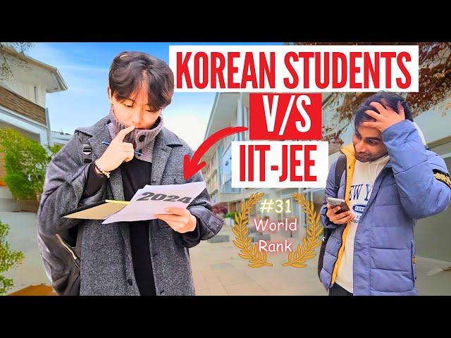 Challenging Korean Students With JEE Advanced 2024