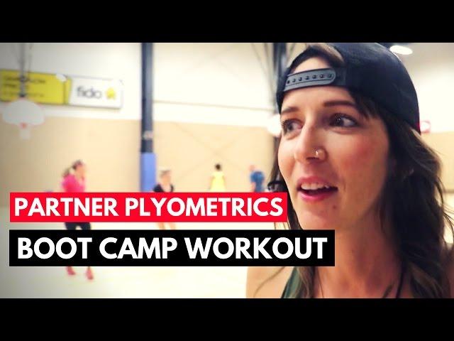 Partner Plyometric Circuit - Boot Camp Circuit Ideas