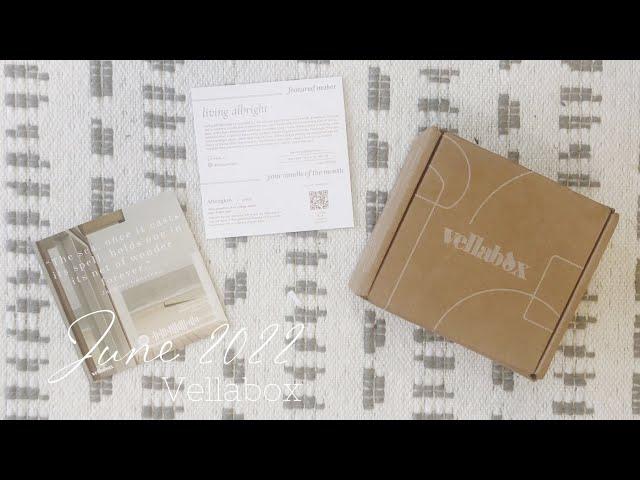 Vellabox | June 2022 Subscription Box Unboxing