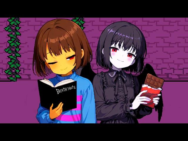 Undertale, but Frisk has the Death Note