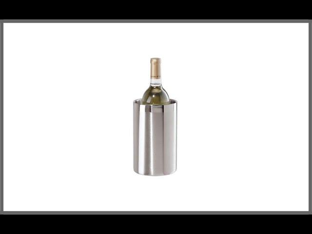 Oggi Double Wall Stainless Wine Cooler Review