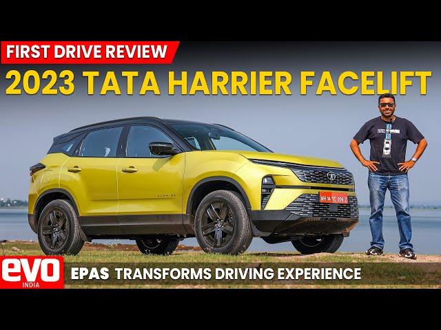 2023 Tata Harrier Facelift | Best SUV In Its Class? | First Drive Review | evo India