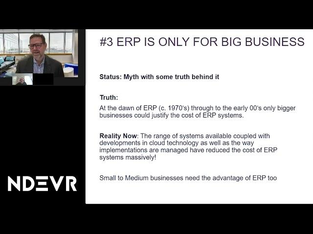 ERP Myths - Isn't ERP Just For Really Big Business?