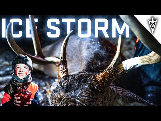 Ice Storm Bruiser Buck, Casey's Best Season Yet #hunting #deerhunting