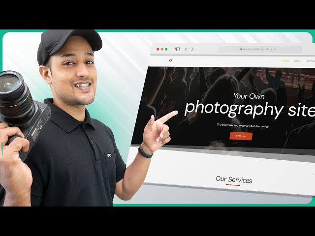 How To Create A Photography Website In Just 15 Minutes