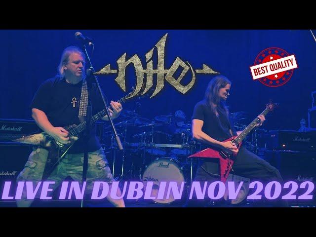 Nile - Live in Dublin, 10th Nov 2022