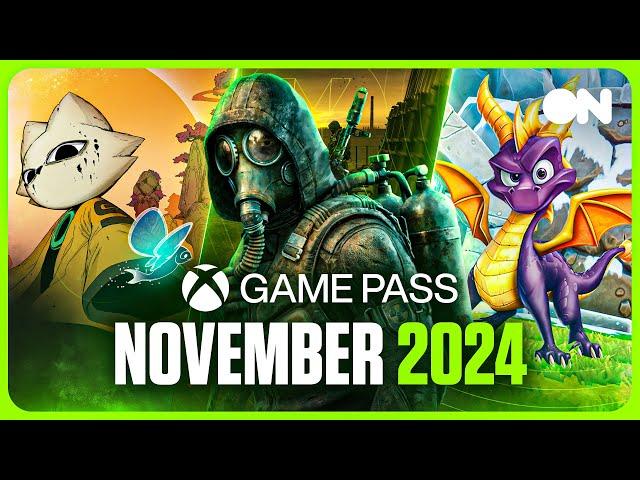 Even More NEW Xbox Game Pass Games in November 2024