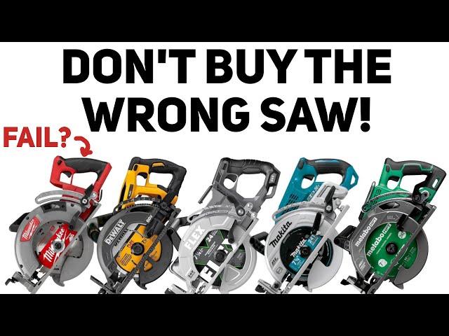  Best REAR HANDLE Saw? | Milwaukee, DeWalt, Flex, Makita, Metabo HPT