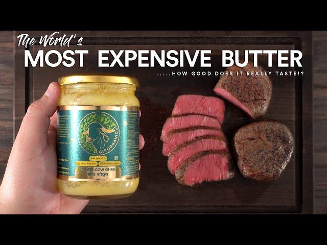 We tried the most EXPENSIVE Butter on Steaks!