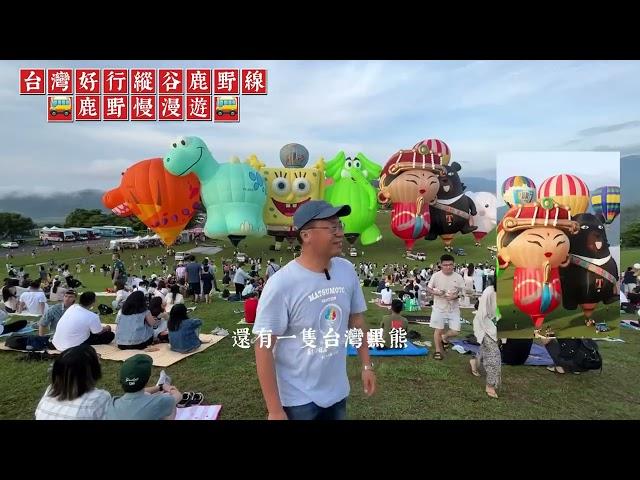 台灣好行縱谷鹿野線！台東玩透透！套票很划算喔！