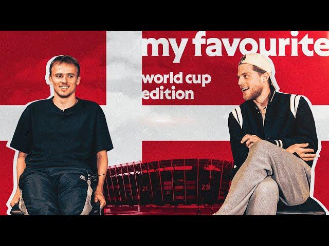  Denmark's Mikkel Damsgaard and Mathias Jensen | My Favourite World Cup Edition 