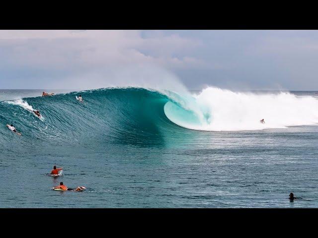 SURFING MASSIVE DOUBLE UPS IN THE MENTAWAI ISLANDS