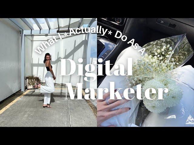 WHAT I ACTUALLY DO AS A DIGITAL MARKETER | Day In The Life Of A Digital Marketer + How I Got Started