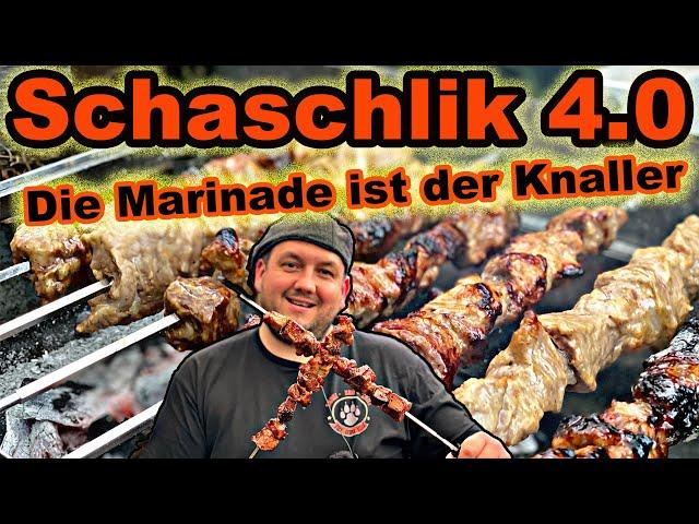 Schaschlik 4.0 mit genialer Marinade das BESTE !! | The BBQ BEAR