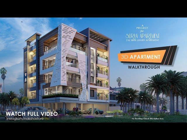 Luxury Apartment 3D Walkthrough