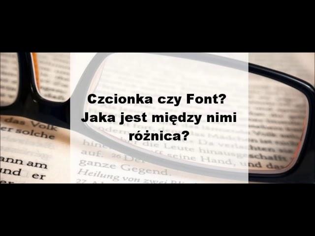 Jaka jest różnica między czcionką a fontem? - Podcast