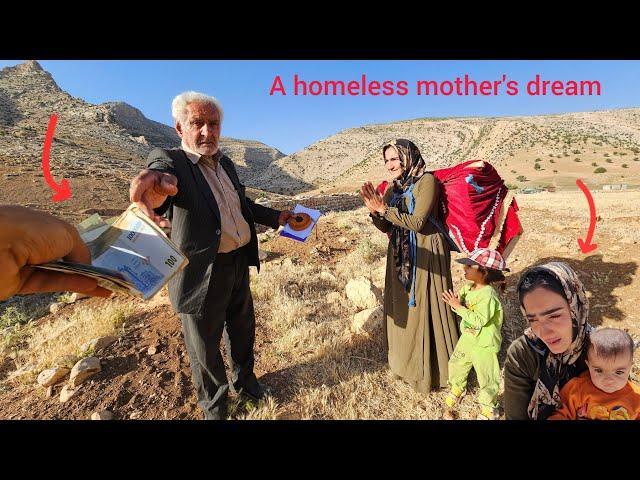 Buying land for a homeless mother after years of tears and displacement