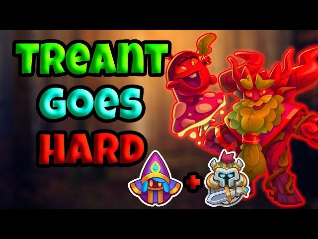 6:23 DEATH WAVE WITH NEW TREANT DECK | RUSH ROYALE MANTY