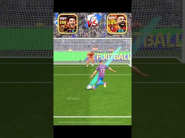 Efootball 25 || Big Time Messi Vs Salah Fake Penalty Challenge#efootball #efootball2025 #pes