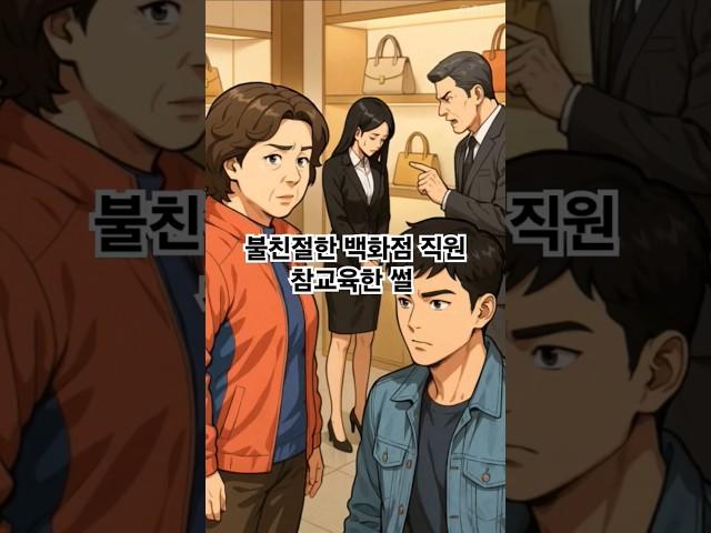 지가 명품인줄 알고있는 직원