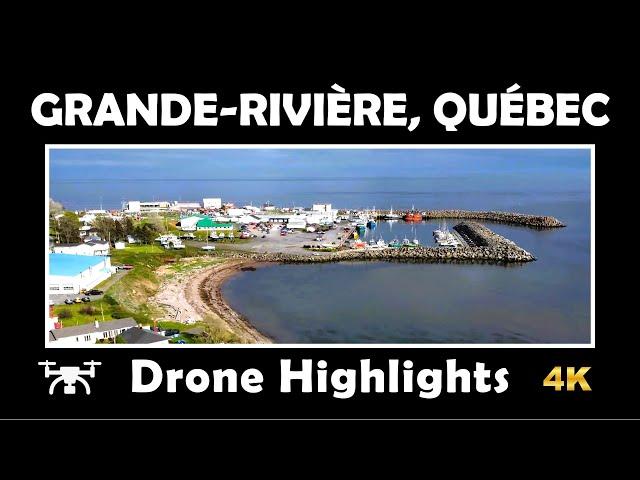 ️ 4K Drone Highlights of Grande-Rivière, Québec | Stunning Aerial Views! 